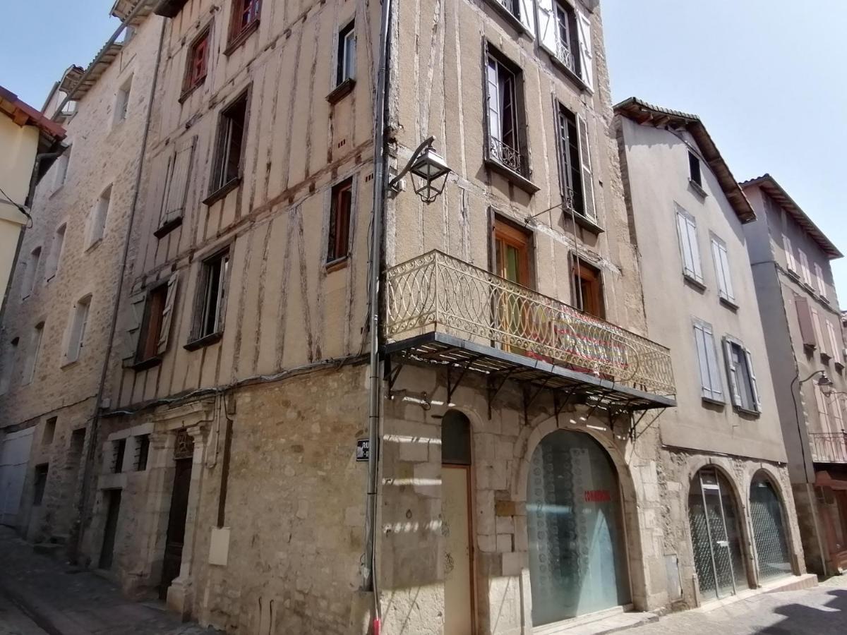 Au Temps D'Antan Appartamento Villefranche-de-Rouergue Esterno foto